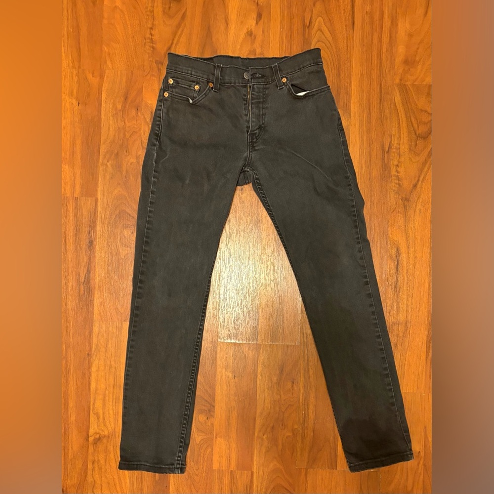 Levi's Men’s Charcoal Denim Jeans